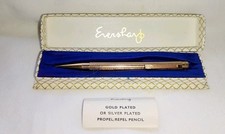  Lápiz mecánico Eversharp Parker años 50 chapado en oro en caja hecho en Inglaterra