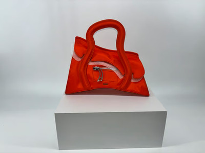 UNRELEASED +*MSCHF GSCT nylon orange  handbag with originals dust bag and box