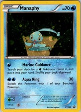 Manaphy XY190 Holo Promo XY Promo Pokemon Lightly Played on eBay