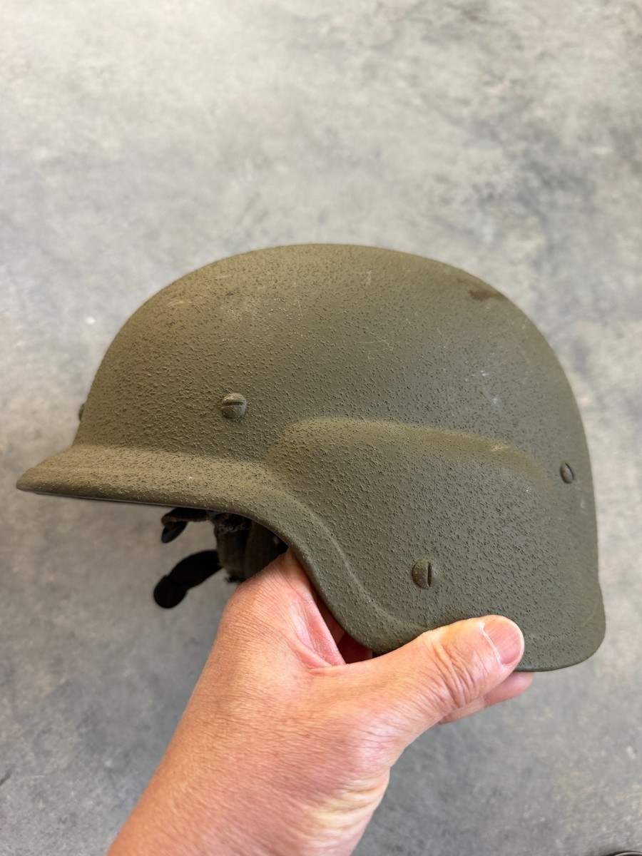 ORIGINAL US ARMY ISSUE PASGT COMBAT HELMET - LARGE | eBay