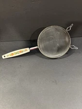 Ekco Mesh Strainer Spice Of Life Sifter 3.25” X 10”