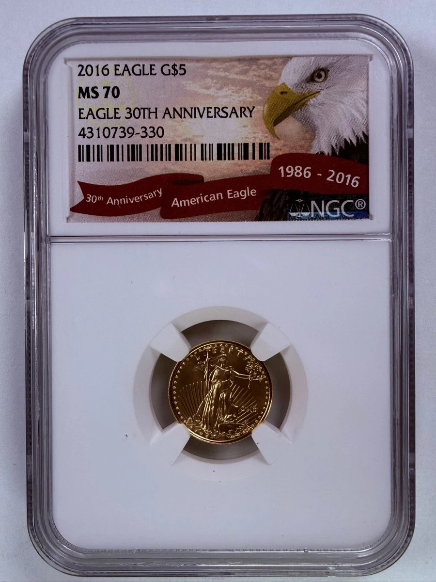 American Eagle MS 70 Graded 2016 Gold Bullion Coins for sale | eBay American Eagle MS 70 Graded 2016 Gold Bullion Coins for sale | eBay