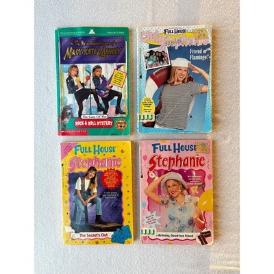 90s Vintage Mary Kate & Ashley Olsen Full House Paperback Novels Lot Young Adult
