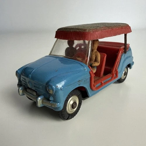 Corgi Toys 240 Fiat Ghia 600 Jolly  w/figures & Canopy  *Original*