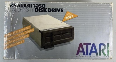 Atari 1050 Dual-Density Disk Drive NEW With Original Box RARE & MINT!