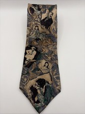 Vtg Gone With the Wind Novelty Necktie American Film Classics 59" Made in USA