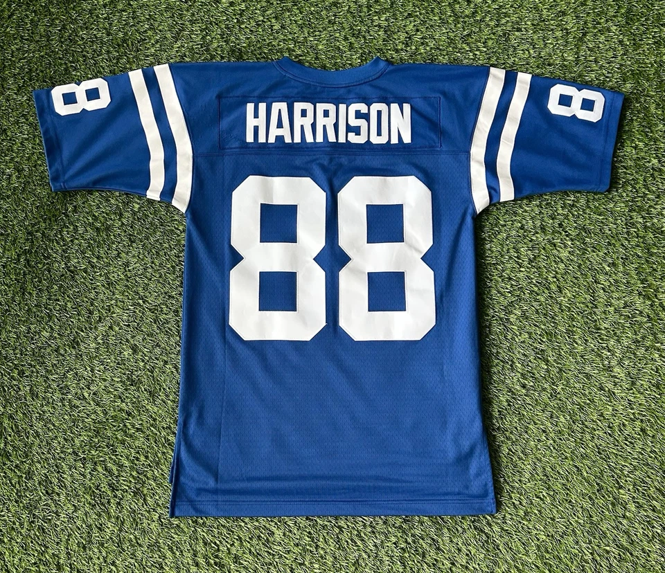Mens Mitchell & Ness NFL Marvin Harrison Jersey 1996 Indianapolis Colts Size M - Image 2 of 4