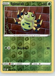 Spinarak 003/195 Silver Tempest Reverse Holo Common