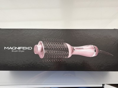 MAGNIFEKO Brush Dryer Hot Air Brush Volumizer Rose Gold