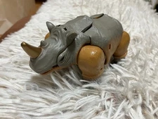 Transformers Beast Wars Rhinox Toy Used with Rotating Weapon