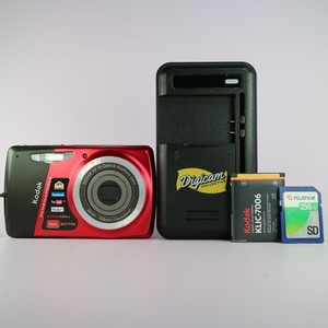 Kodak Digital Camera EasyShare M531 12.0MP Red Tested Full Working Set