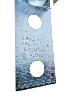 ILSCO PB2-600-2N Panelboard Lug 600MCM-2 AL9CU Connector Lug (New