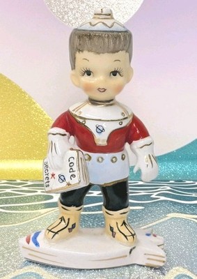 Vintage Marilyn Consco Code Secrets Astronaut Space Figurine Astro Orbiter  