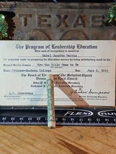 Hbcu College*1942*BETHUNE COOKMAN *LEADERSHIP RECOGNITION * MABEL JANETTE HARRIS