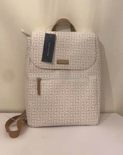NEW- Women s Tommy Hilfiger Backpack, Beige W...