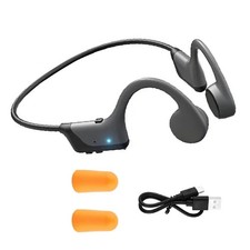 Bluetooth 5.4 Bone Conduction Headphones Open Ear IPX5 Waterproof for Workout