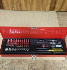 Proto Professional Tools Ratchet Wrench Set 25 Piece Set Vintage Near Mint Pear