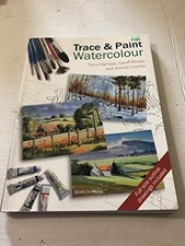 Trace & Paint Watercolour (Ready to Paint) by Various Paperback Book The Cheap