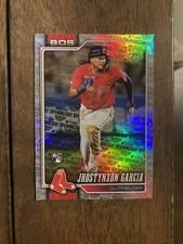 JHOSYTNXON GARCIA 2026 Topps Series 1 #316 Opening Day Foil Rookie Red Sox