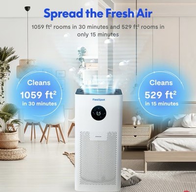 FlexiSpot Flow Plus Air Purifier Y2 Pro  NEW 