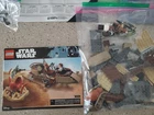 LEGO Star Wars Desert Skiff Escape 75174 Complete Set Chewbacca Boba Fett