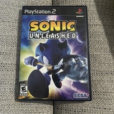 Sonic Unleashed (Sony PlayStation 2, 2008) PS2 No Manual UNTESTED