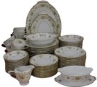 1950s Regal Gold Trim Bone China Sango Japan ~Complete settings for 12 Excellent — photo 1