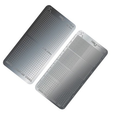 Stainless Steel Ultra-thin Masking Sheet Easy Cutting Type Board Hobby Tools