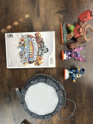 Skylanders Giants Wii Bundle Portal of Power Tree Rex Spyro Jet-Vac Game Tested