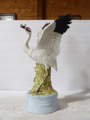 Ski Country Whooping Crane Decanter