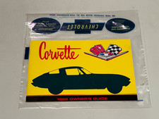 Oem 1966 Corvette Factory Gm Second Edition 60s Owners Manual Part No. 3879852