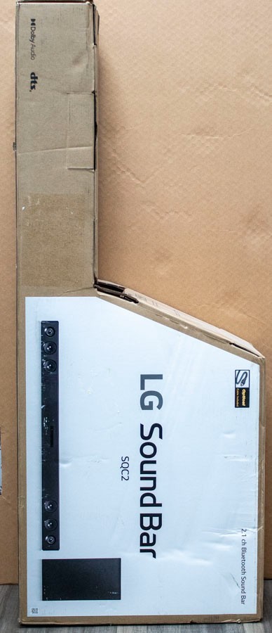 LG Sound Bar SQC2 2.1 ch Sound Bar with Bluetooth Streaming
