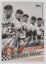 2020 Topps Decades Best Series 2 Teams Milwaukee Braves Warren Spahn HOF 0c1o