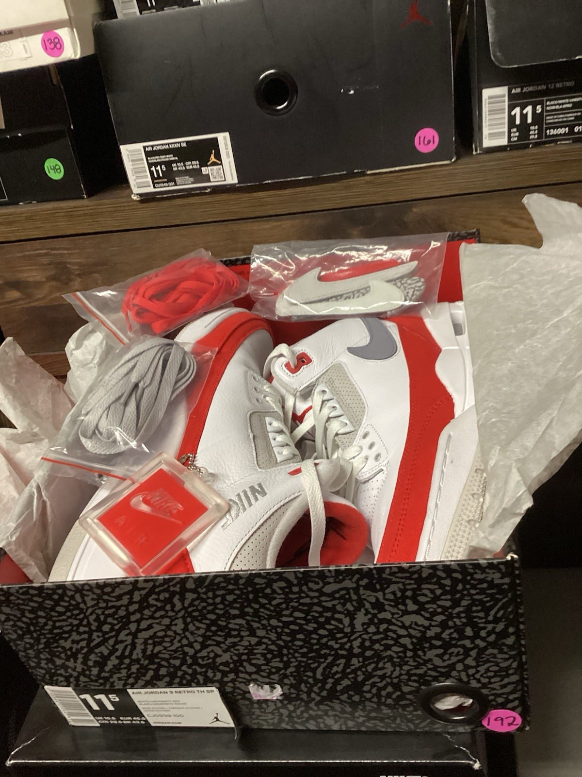 Air Jordan 3 Retro Th SP Men’s Size 11.5 With Accessories