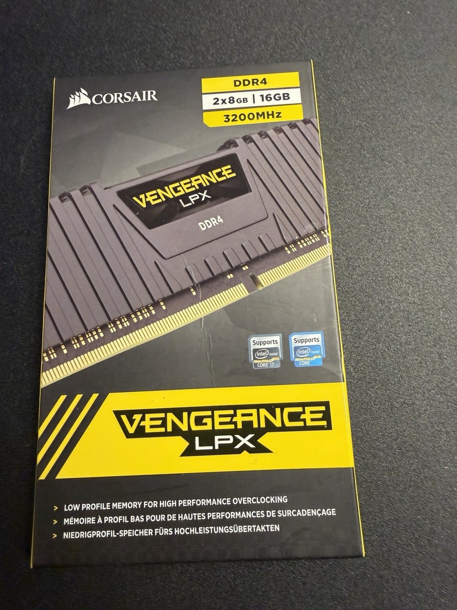 CORSAIR VENGEANCE LPX 16GB (2x8GB) PC4-25600 (DDR4-3200) Memory