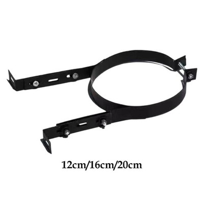 Chimney Pipe Bracket Pipe Clamp Easy Installation Adjustable Sturdy Hardware