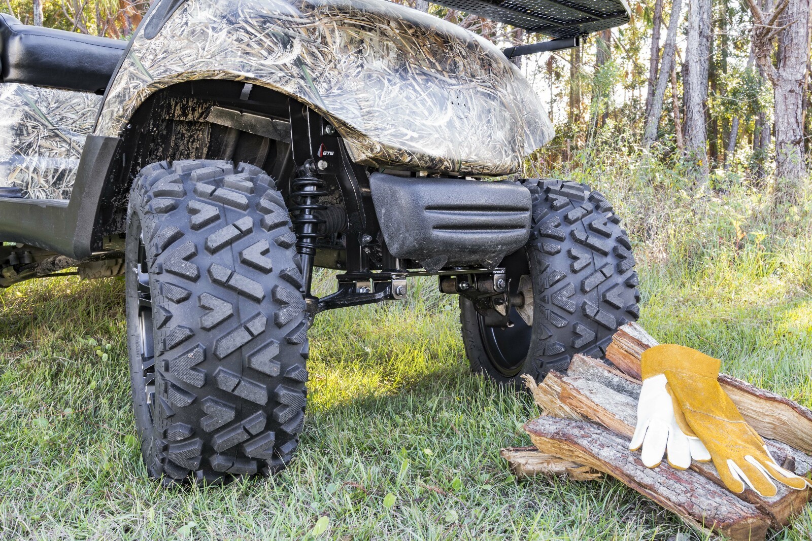 GTW Barrage 25x10-14 Off-Road/Mud Golf Cart Tire | 6-Ply | Lift Kit Required