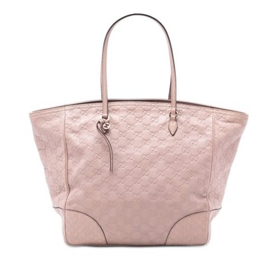 Gucci ssima Bree Tote Pre-Loved Pink