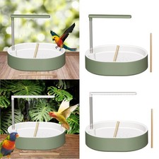 Bird Automatic Bath Shower Automatic Bird Bathtub for Cockatiel Medium Birds