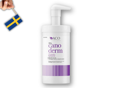ACO Canoderm 5% Urea Carbamide, Moisturizing Cream 500 gram - Made in Sweden
