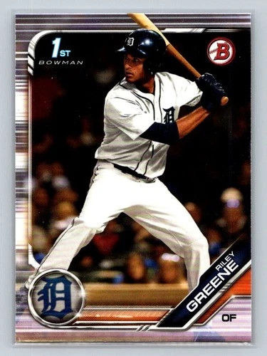 2019 BOWMAN DRAFT #BD50 RILEY GREENE QTY