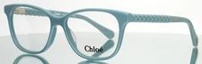CHLOE CC0003O 004 Light Blue Girls Kids Semi Cat Eye Eyeglasses 49-13-130 B:36