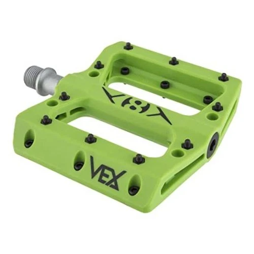Vex Platform Pedals, 9/16,_�Green | bike-pedals