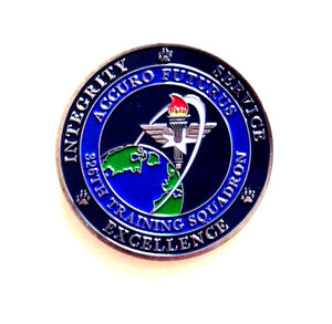 326th Training Squadron Hooyah Bulldogs Challenge Coin Integrity Service Excelle