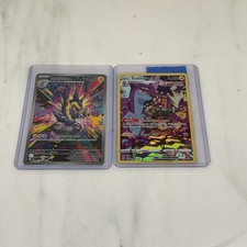Pokemon TCG Shining Fates Toxtricity V SWSH017 & VMAX SWSH018 Holo Lot