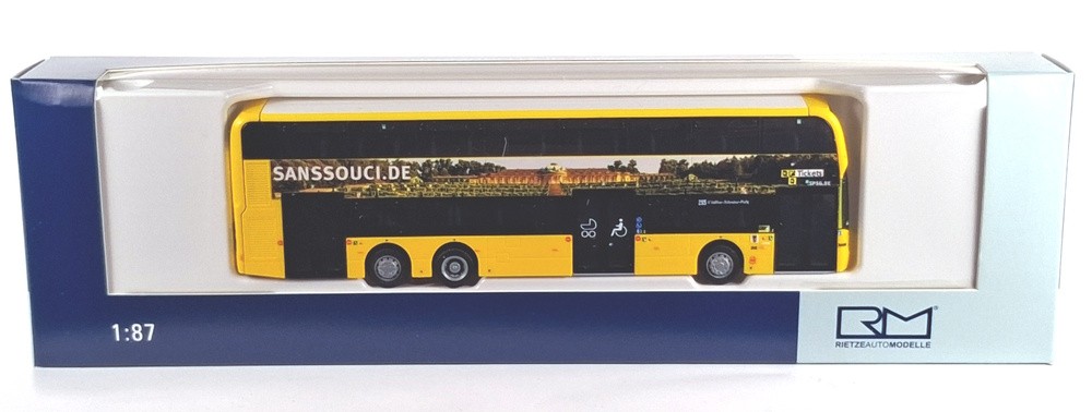 Alexander Dennis Enviro500 BVG (Berlin) Sanssouci Line 285 1:87 Rietze