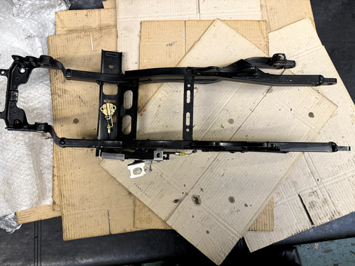 KAWASAKI ZX636 ZX6R 2005 2006 C1H C6F 7000 MILES REAR SUBFRAME SEAT RAILS - Picture 14 of 16