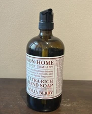 Garrison Home & Body Co HOLLY BERRY Hand Soap w/ COCONUT OIL 32 oz New