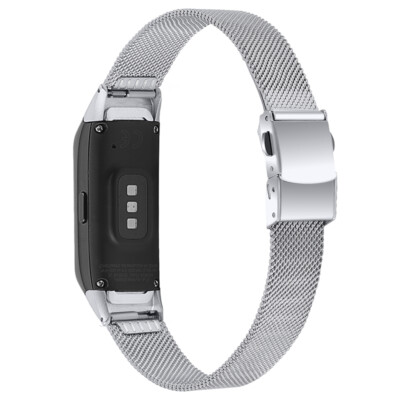 Metal Buckle Milanese Band Stainless Steel Strap for Samsung Galaxy Fit SM-R370