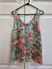 Zimmermann Floral Silk Top Size 0